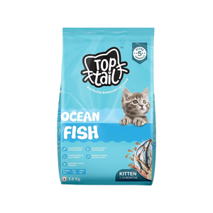 TOPTAIL KITTEN OCEAN FISH DRY FOOD (S) - Animeal