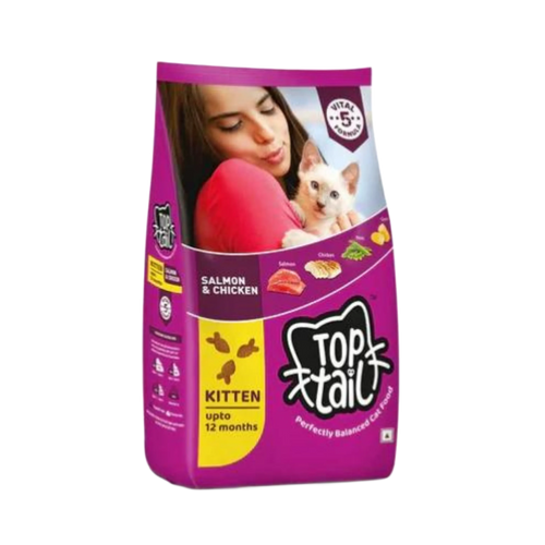 TOPTAIL KITTEN SALMON & CHICKEN DRY FOOD [400 GM] - Animeal