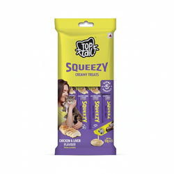 TOPTAIL SQUEEZY CHIC & LIV CREAMY TREAT (S) - Animeal