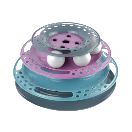 TRIXIE CAT CIRCLE TOWER CATCH THE BALLS DIS - Animeal