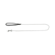 TRIXIE CHAIN LEASH WITH NYLON HAND LOOP BLACK