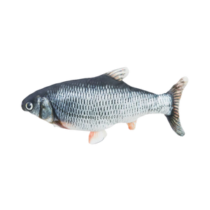 TRIXIE WRIGGLE FISH FABRIC CATNIP TOY - Animeal