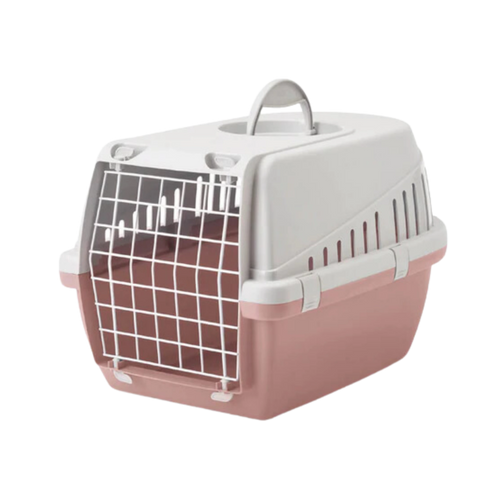 TROTTER 1 PET CARRIER LIGHT GRAY ASH ROSE (S) - Animeal