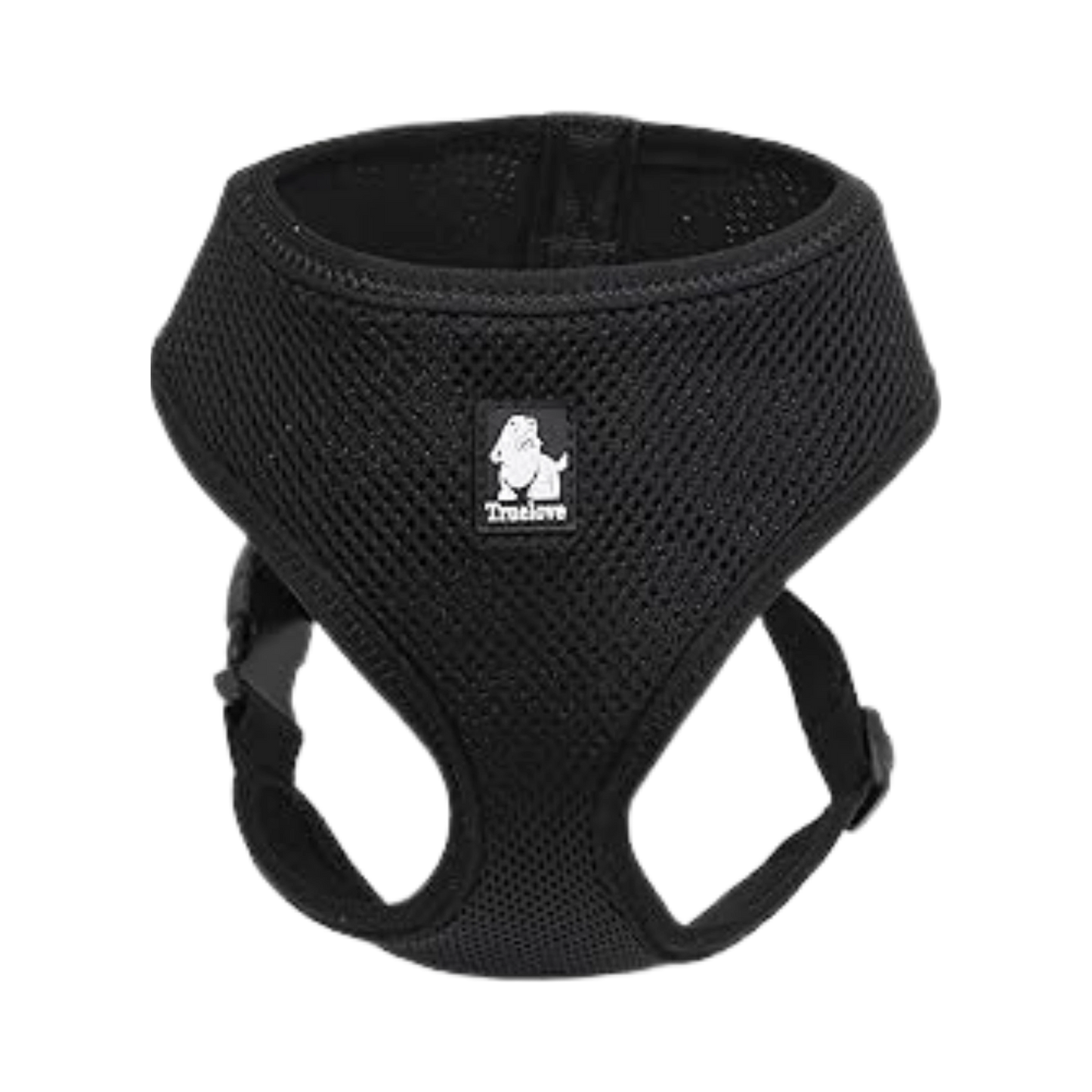 TRUELOVE CAT & SMALL DOG HARNESS BLACK (L) - Animeal
