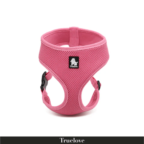 TRUELOVE CAT & SMALL DOG HARNESS PINK (L) - Animeal