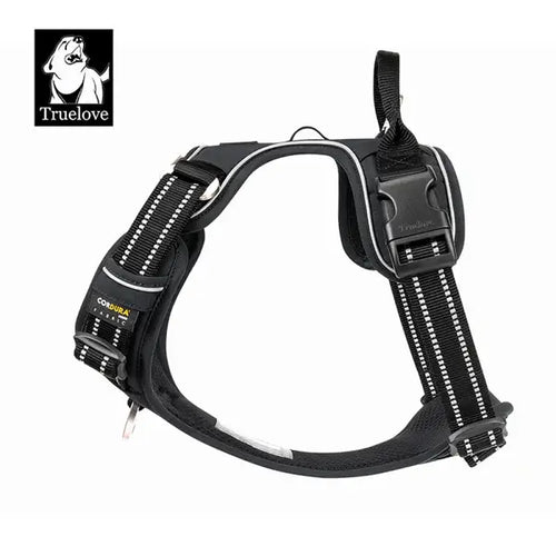 TRUELOVE NO PULL CORDURA HARNESS BLACK (L) - Animeal