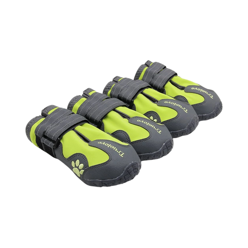 TRUELOVE PET BOOTS NEON YELLOW (M) - Animeal