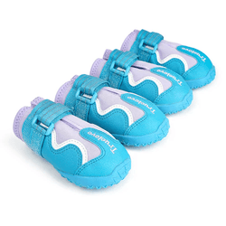 TRUELOVE WATER RESISTANCE DOG SHOES WITH TPR SOLE LAVENDER (XS) - Animeal