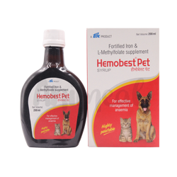 TTK Hemobest Pet Syrup, 200ml - Animeal