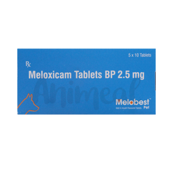 TTK Melobest Pet Meloxicam Tablets for Dogs, 10 Tablets - Animeal