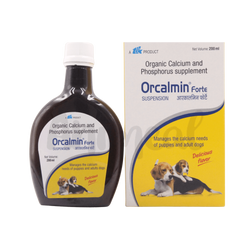 TTK Orcalmin Forte Syrup for Dogs and Cats, 200ml - Animeal