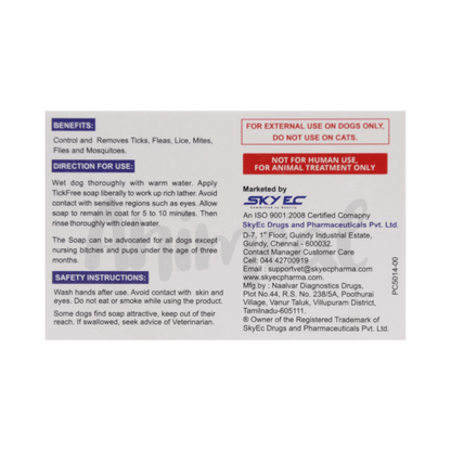 Tickfree Soap for Dogs, 75g - Animeal