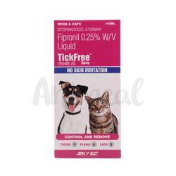 Tickfree Spray for Dogs and Cats, 100ml - Animeal