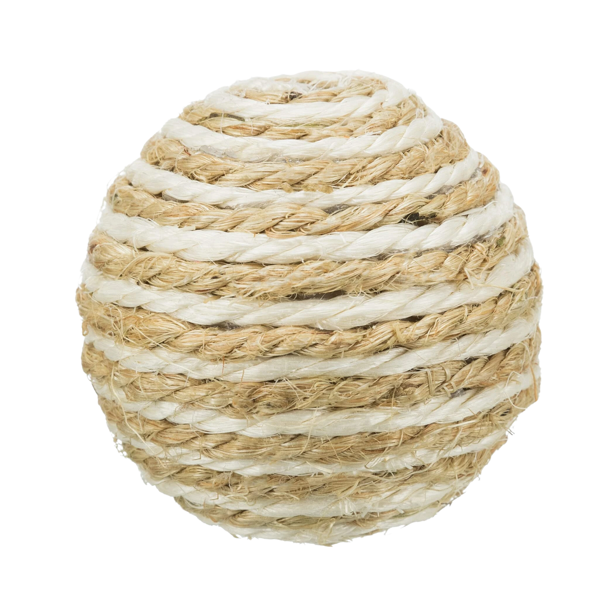 Trixie Sisal Ball with Rattle for Dogs | 6cm - Animeal