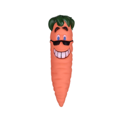 Trixie Snack Toy Carrot Vinyl for Dogs and Cats - Animeal