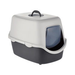 Trixie Vico Cat Litter Tray Grey | 40cm x 40cm x 56cm - Animeal