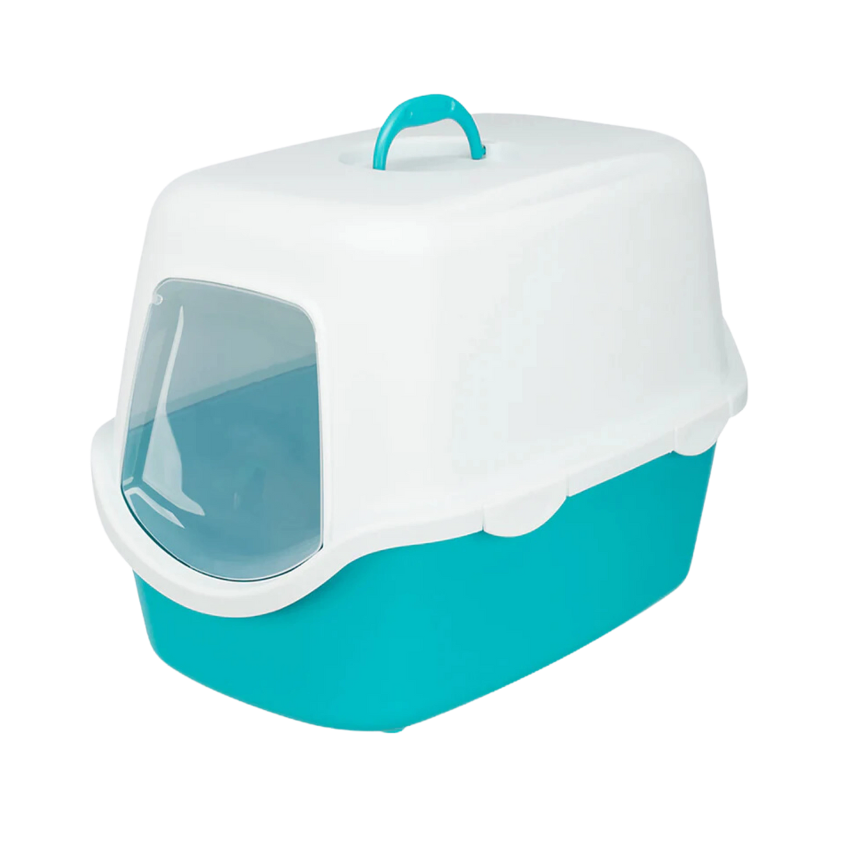 Trixie Vico Cat Litter Tray White | 40cm x 40cm x 56cm - Animeal