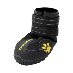 Truelove Anti-Slip Dog Boots Black, Size No.7 (XXL), Set of 4 - Animeal
