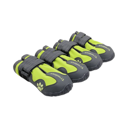 Truelove Anti-Slip Dog Boots Neon Yellow, Size No.4 (M), Set of 4 - Animeal