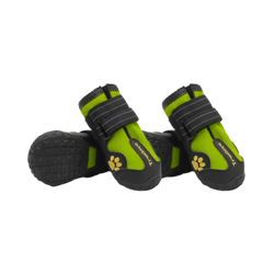 Truelove Anti-Slip Dog Boots Neon Yellow, Size No.4 (M), Set of 4 - Animeal