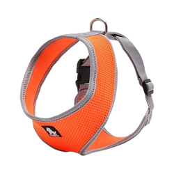 Truelove Cat & Small Dog Harness Orange, Size M - Animeal