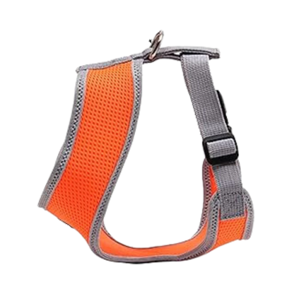 Truelove Cat & Small Dog Harness Orange, Size M - Animeal