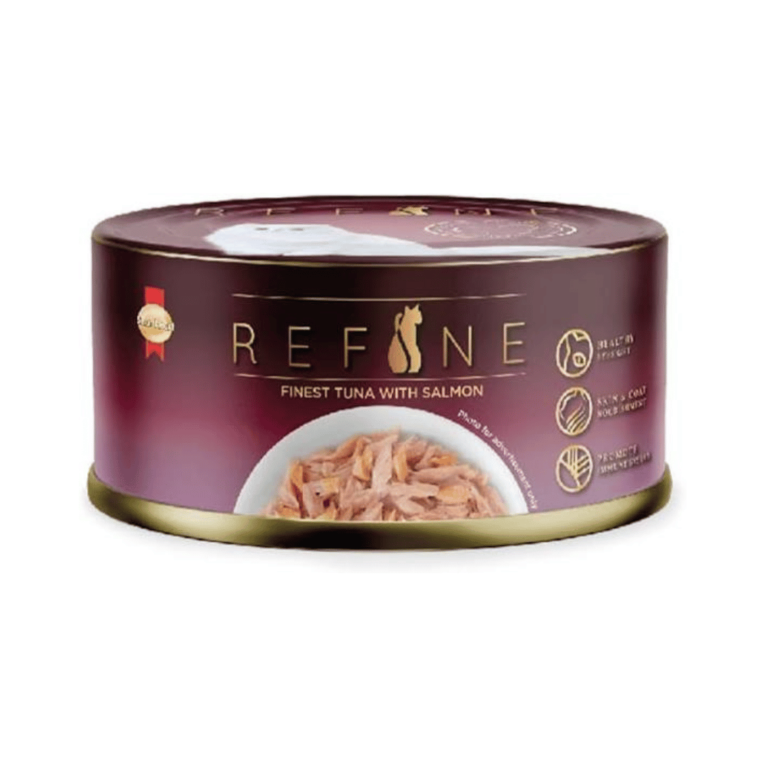 Smart Heart Finest Tuna with Salmon Wet Dog Food Can, 80g