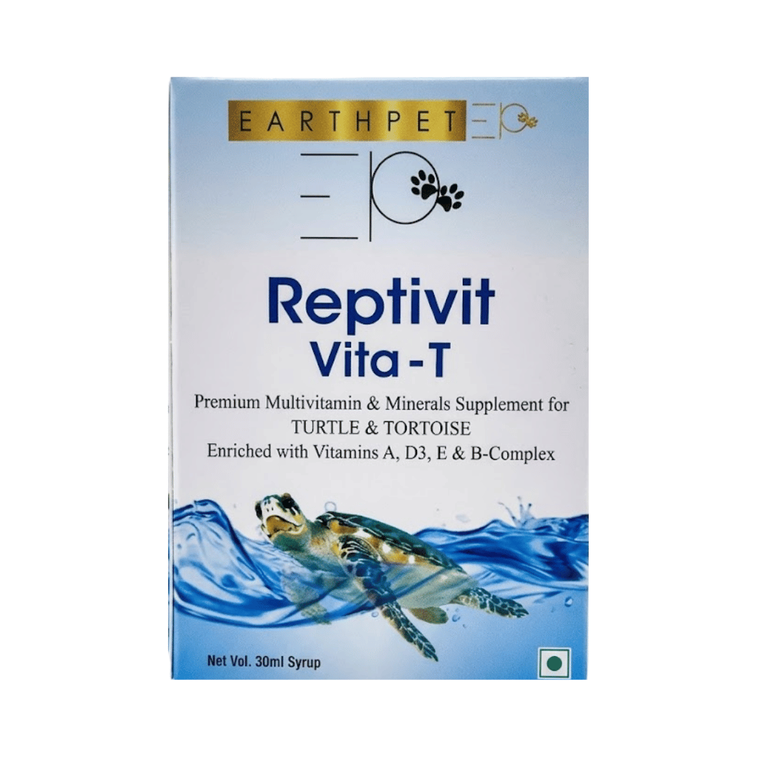 Earthpet Reptivit Vita-T Syrup for Reptiles and Turtles, 30ml