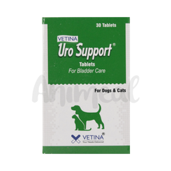 Uro Support Tablet for Dogs and Cats, 30 Tablets - Animeal