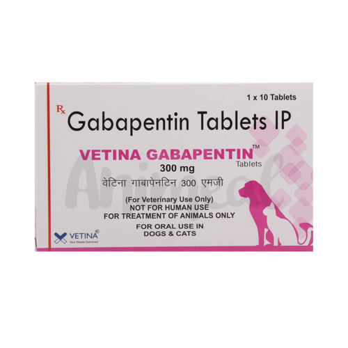 VETINA GABAPENTIN 300MG TABLET - Animeal