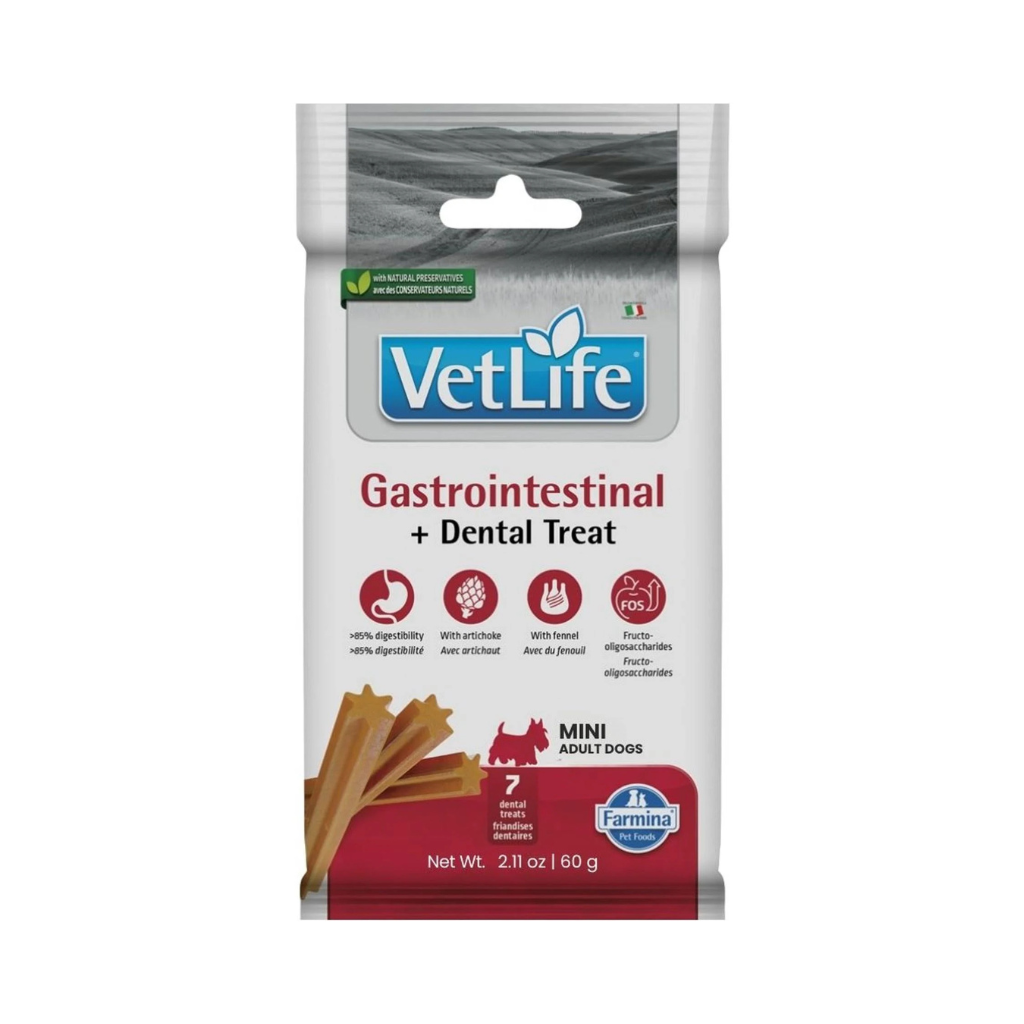 VETLIFE GASTRO DOG MINI TREAT - Animeal