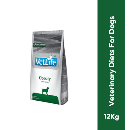VETLIFE OBESITY DOG DRY FOOD [12 KG] - Animeal