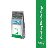 VETLIFE RENAL DOG DRY FOOD [12 KG]