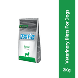 VETLIFE RENAL DOG DRY FOOD [2 KG]