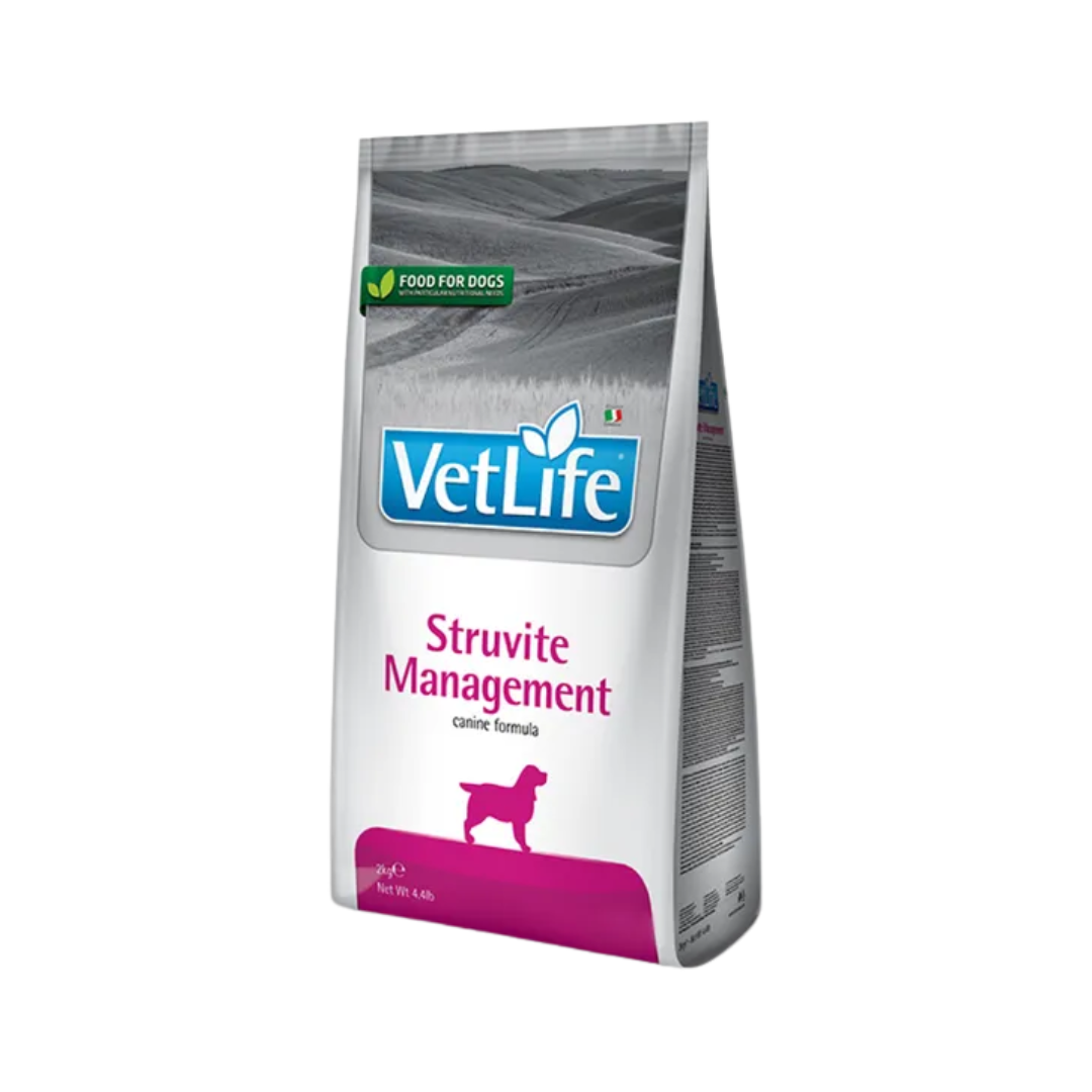 VETLIFE STRUVITE MANAGEMENT DOG DRY FOOD [2 KG] - Animeal