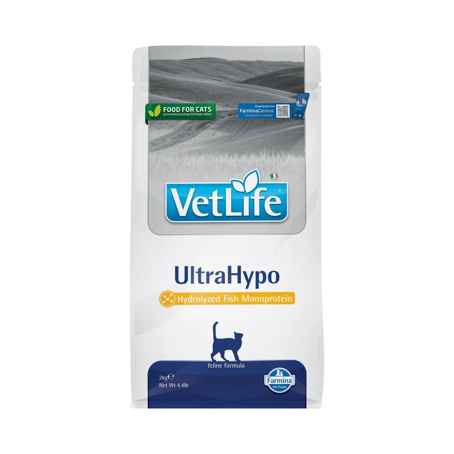 VETLIFE ULTRAHYPO CAT DRY FOOD [2 KG] - Animeal