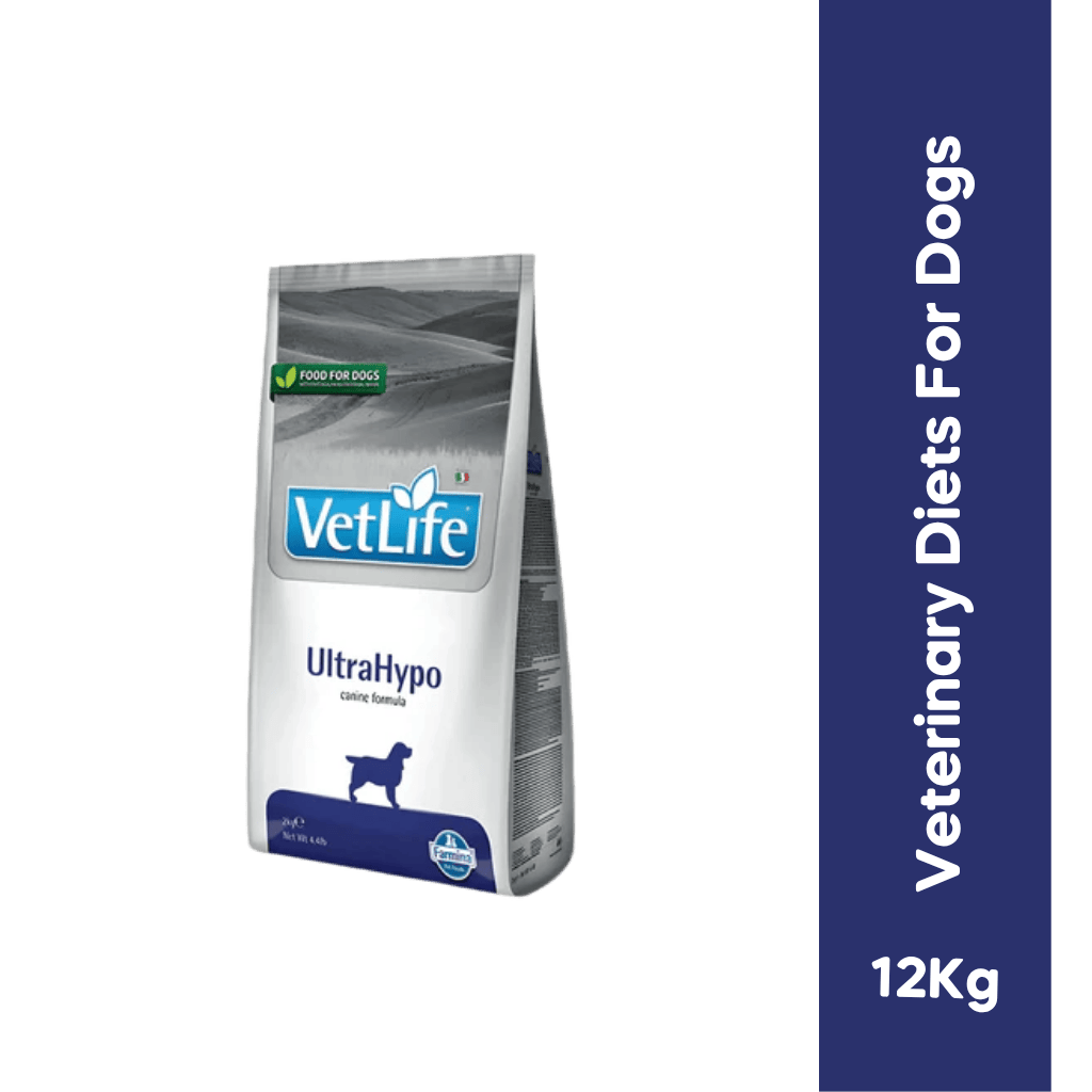 VETLIFE ULTRAHYPO DOG DRY FOOD [12 KG] - Animeal
