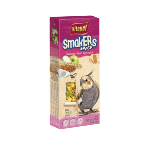 VITAPOL FRUIT SMAKERS FOR COCKATIEL - Animeal