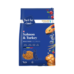VIVALDIS SALMON & TURKEY ADULT DRY FOOD [2 KG] - Animeal