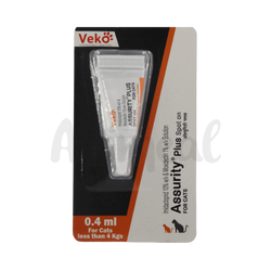 Veko Assurity Plus Kitten Spot On for Cats, 0.4ml - Animeal