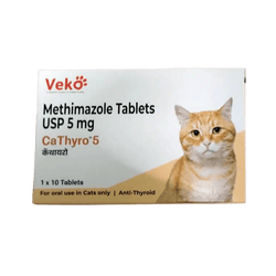 Veko Cathyro 5mg Tablet for Cats, 10 Tablets - Animeal