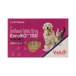 Veko Enroko 150 Tablet for Dogs and Cats, 10 Tablets - Animeal
