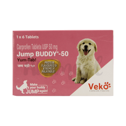 Veko Jump Buddy 50mg Tablet for Dogs and Cats, 10 Tablets - Animeal