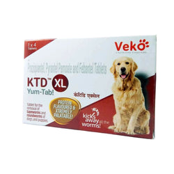 Veko KTD XL Tablet for Dogs and Cats, 4 Tablets - Animeal