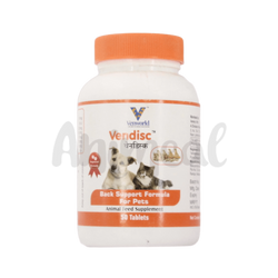 Vendisc Tablet for Dogs and Cats, 50 Tablets - Animeal