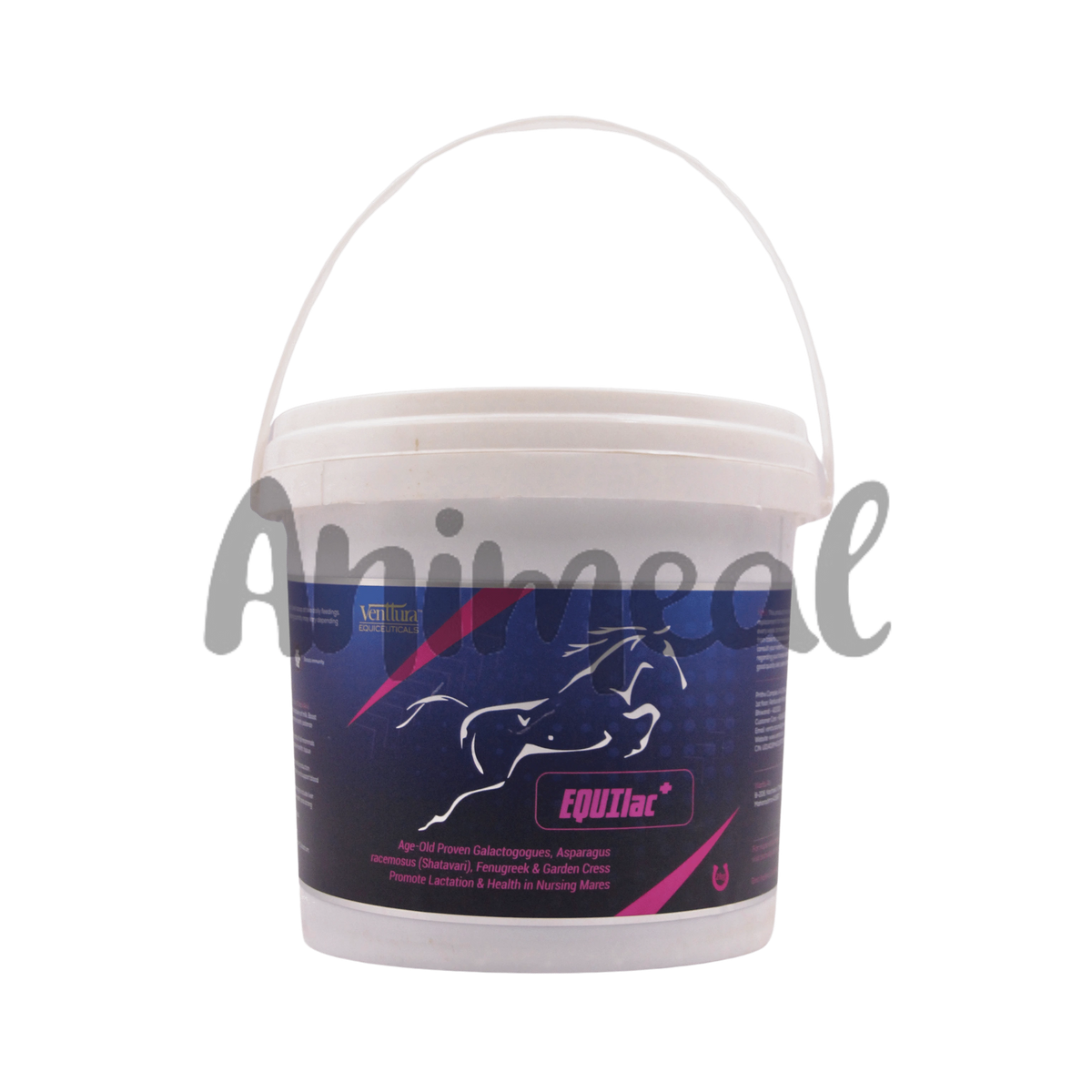 Venttura Equllac Plus Powder for Horses, 2kg - Animeal