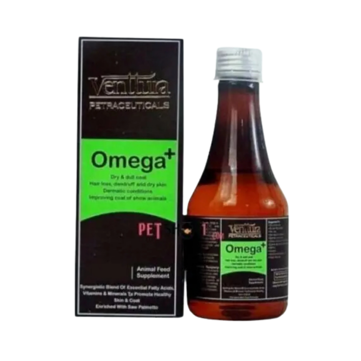 Venttura Omega Plus Syrup for Dogs and Cats, 250ml - Animeal