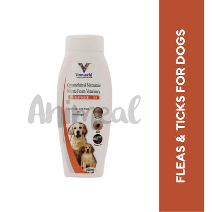 Venworld Furfree M Shampoo for Dogs and Cats, 200ml - Animeal