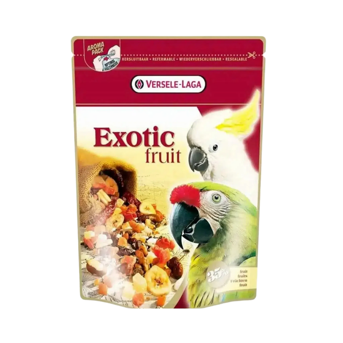 Versele-laga Prestige Premium Parrot Exotic Fruit Mix, 600g - Animeal