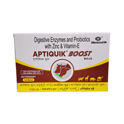 Vet Mankind Aptiquk Boost Bolus for Cattle, 4 Boluses - Animeal